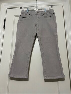 Gap Women's Taupe crop Flare Jeans